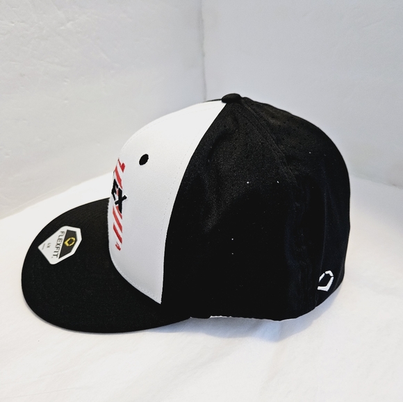 EvoShield Flexfit Sz L/X Men Black/White Trucker Baseball Hat - Picture 8 of 10